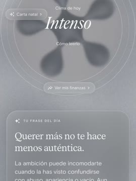Vista de categorías de gasto en Orba